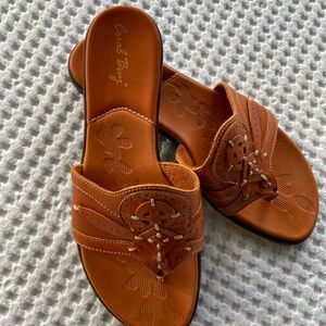 Coral Bay Leather Sandals